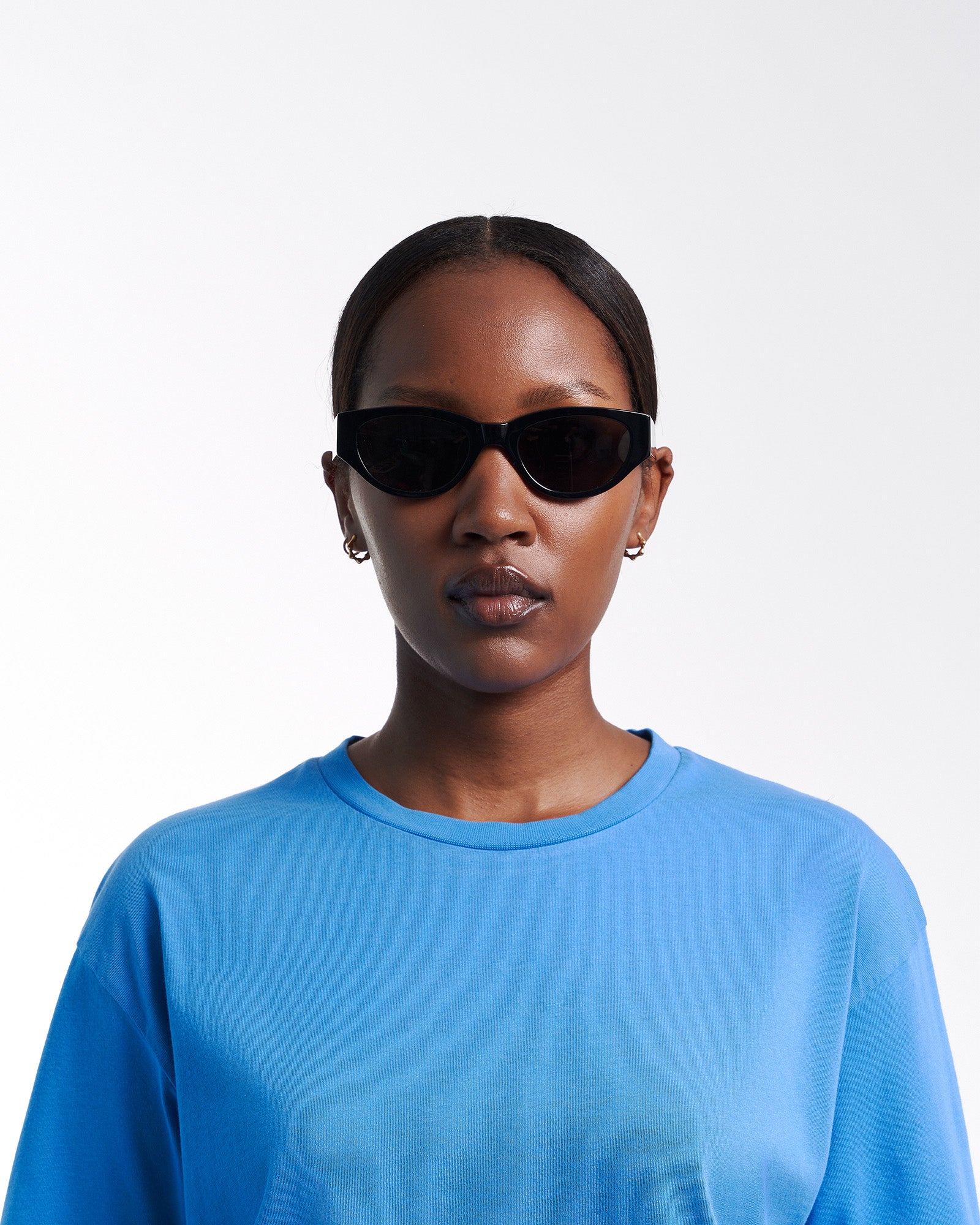 Sunglass 16 - Deep Black Solid - Black