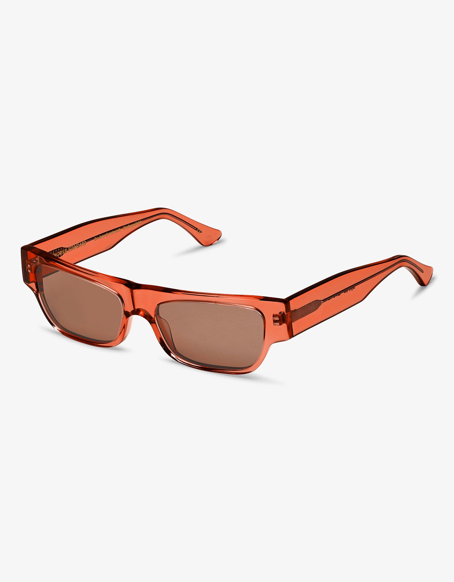 Sunglass 04 - Dark Amber - Brown
