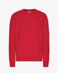 Classic Organic Crew - Scarlet Red