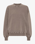 Organic Oversized Crew - Faded Khaki