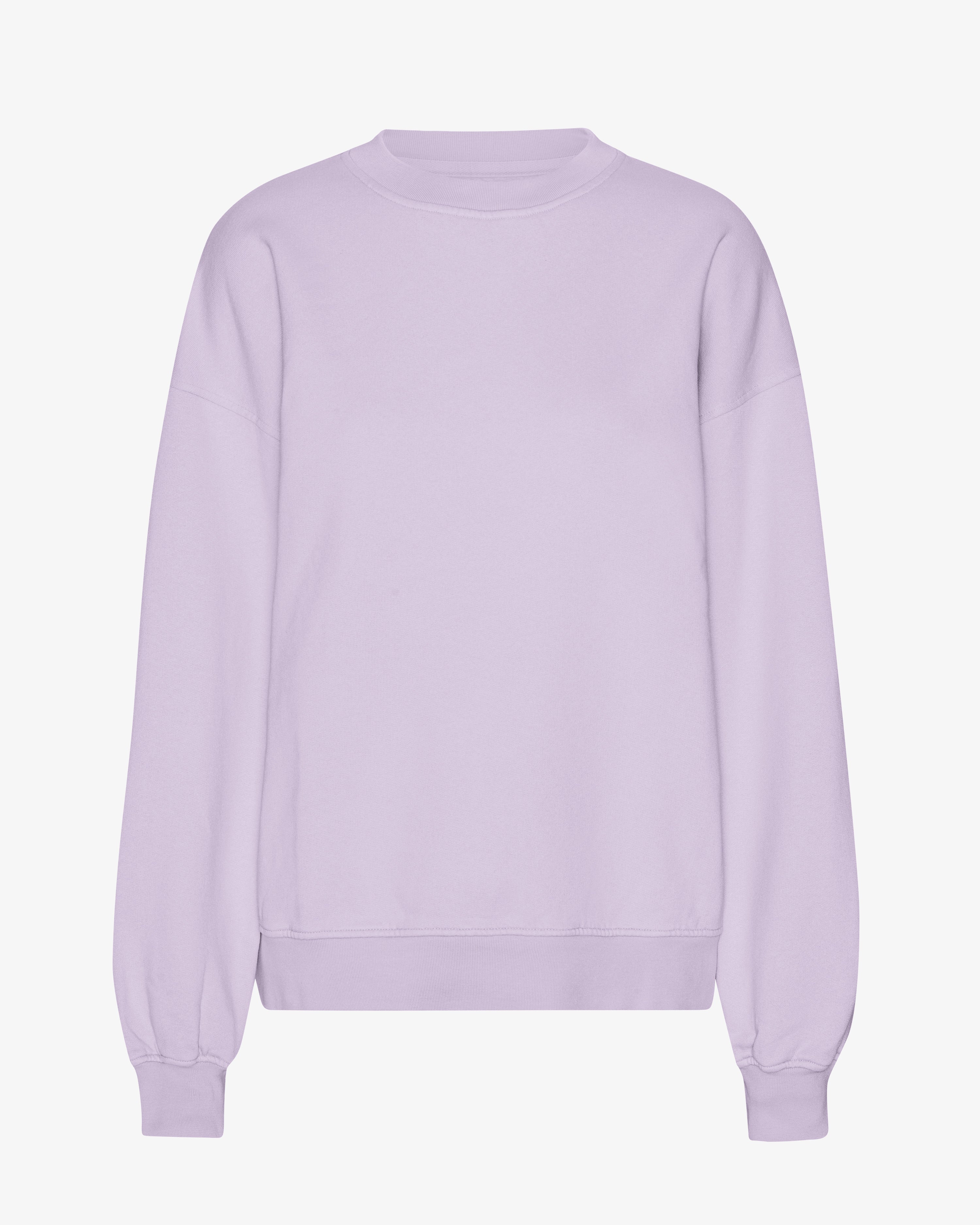 Organic Oversized Crew - Soft Lavender