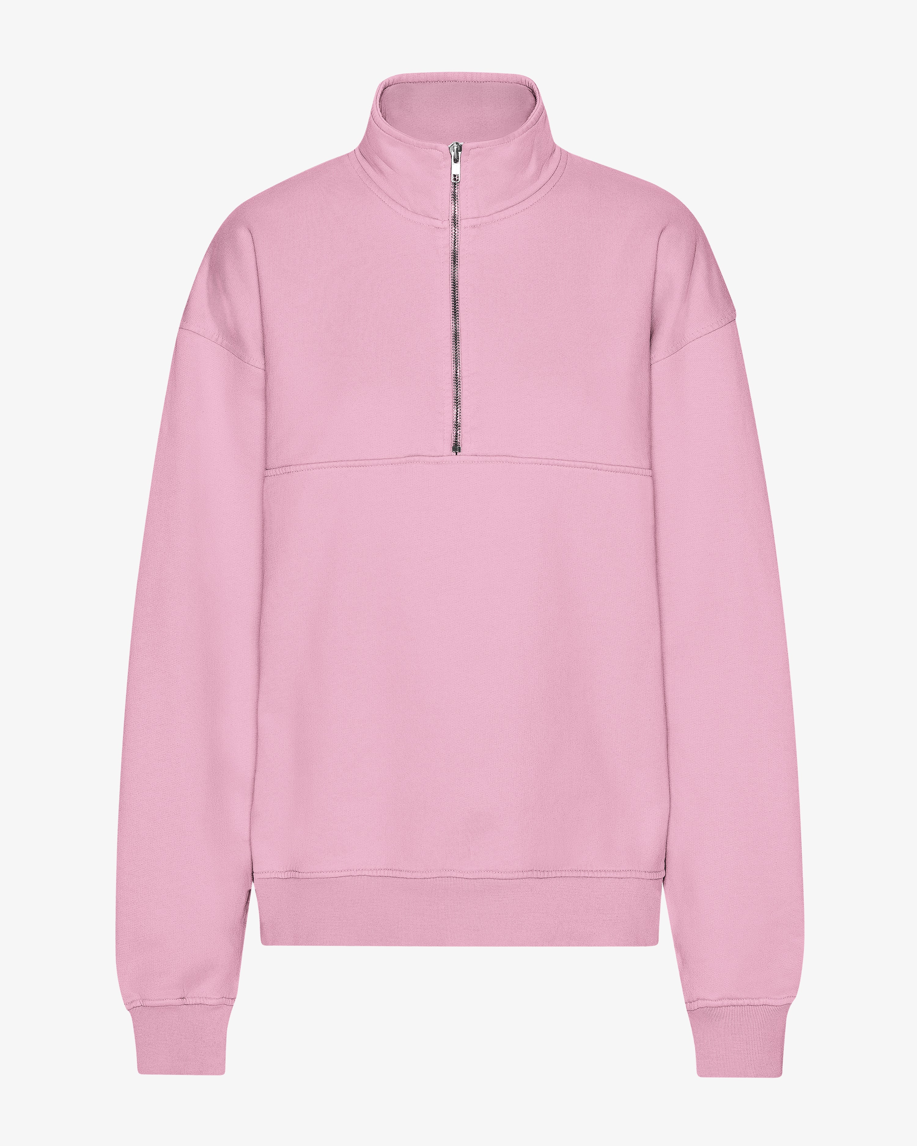 Organic Quarter Zip - Cherry Blossom