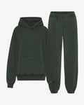Organic Relaxed Hood Sweatsuit - Midnight Forest