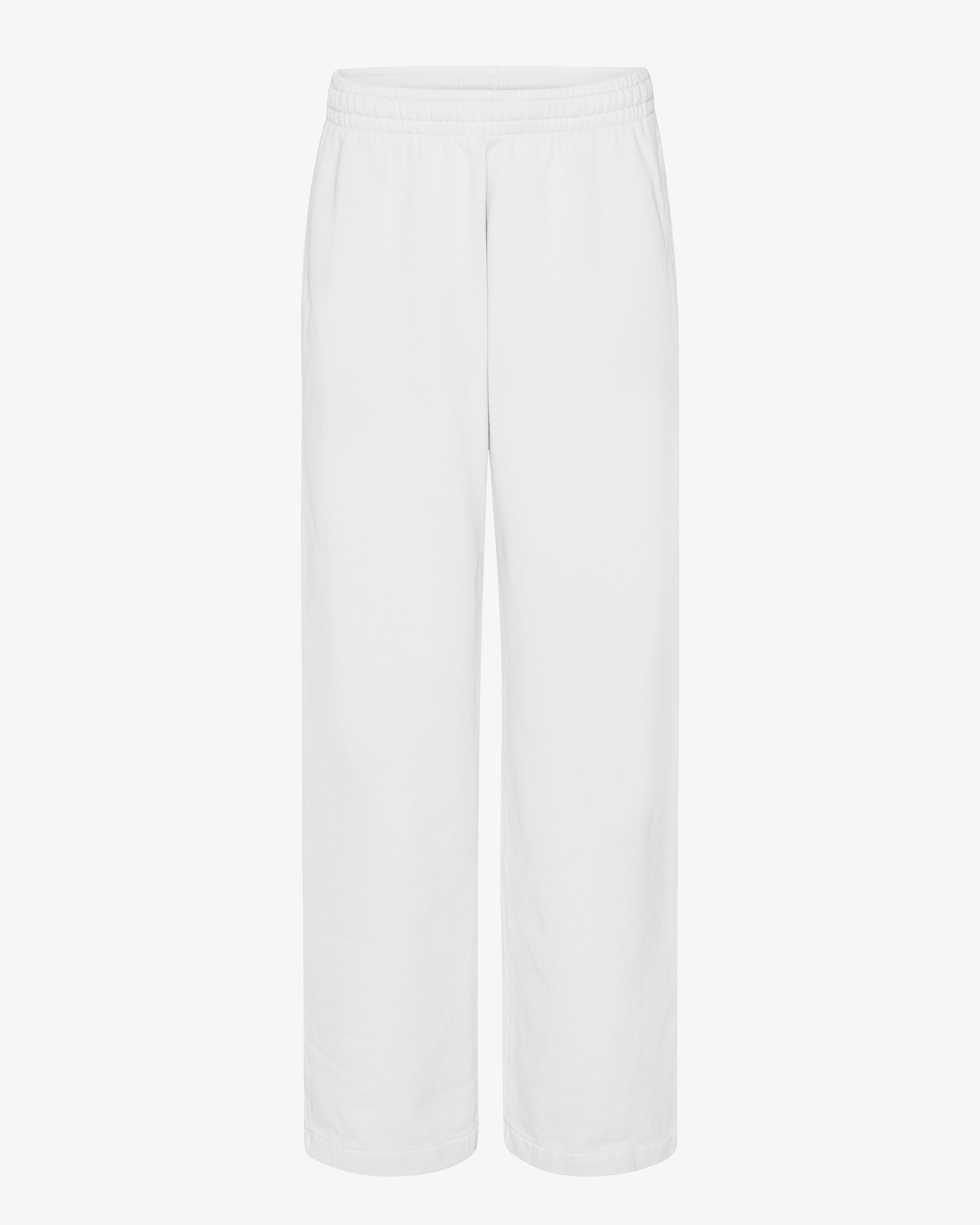 Organic Straight Leg Sweatpants - Optical White