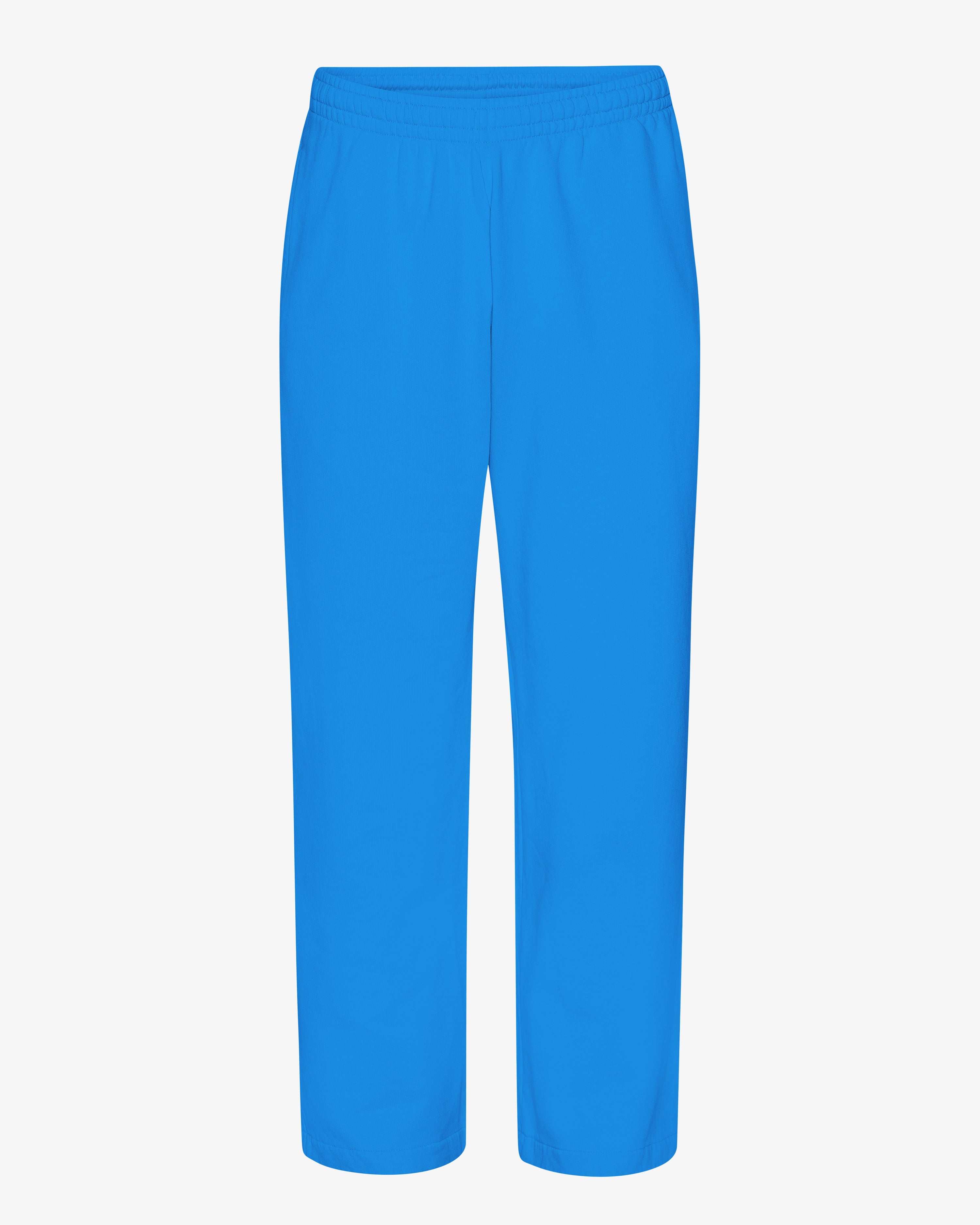 Organic Straight Leg Sweatpants - Pacific Blue
