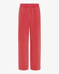 Organic Straight Leg Sweatpants - Faded Red