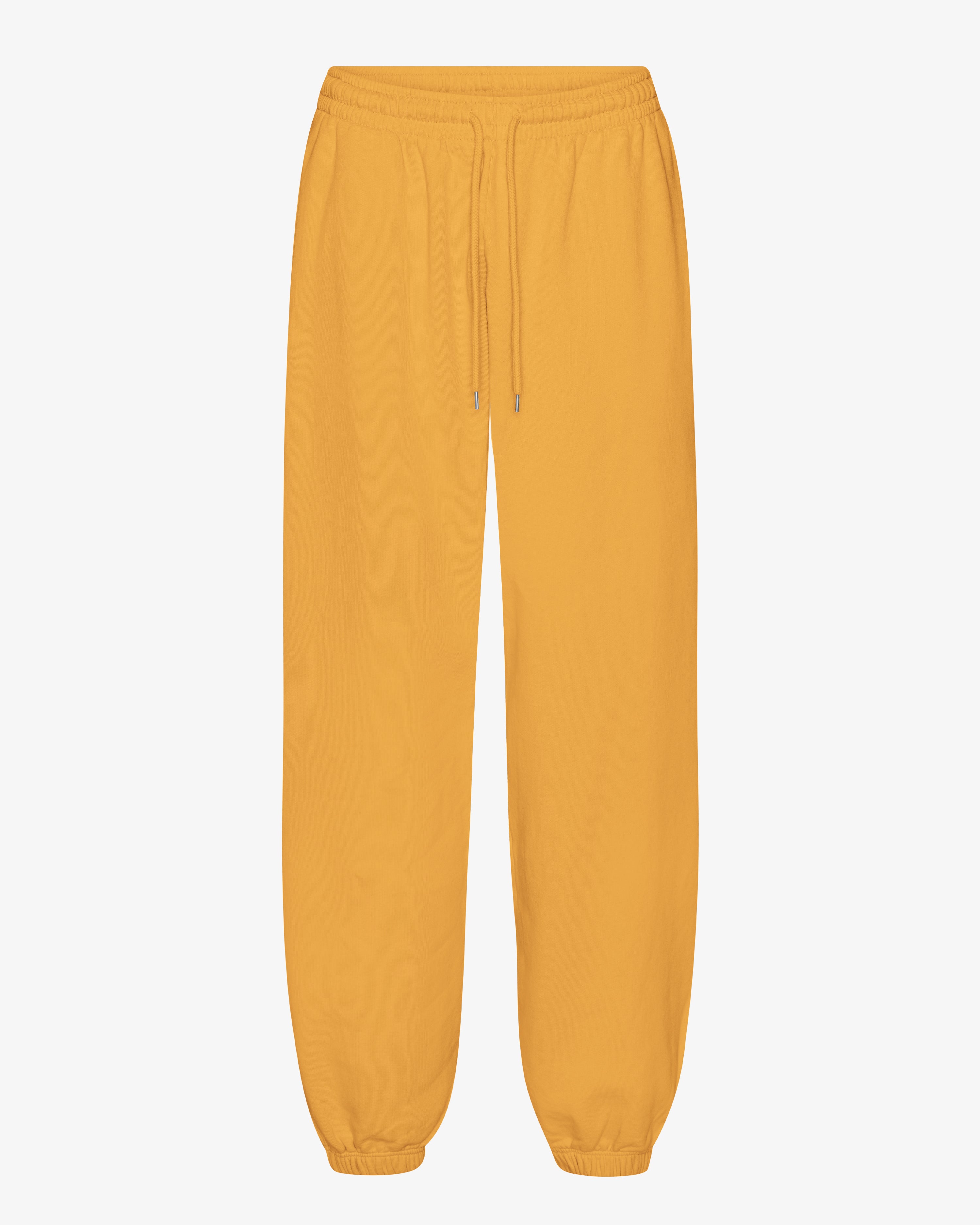 Organic Relaxed Sweatpants - Burned Yellow