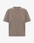 Oversized Organic T-Shirt - Faded Khaki