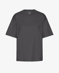 Oversized Organic T-Shirt - Lava Grey