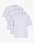 Oversized Organic T-Shirt - Soft Lavender (3-Pack)