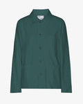 Organic Workwear Jacket - Ocean Green