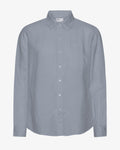 Linen Shirt - Steel Blue