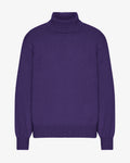 Merino Wool Turtleneck - Ultra Violet