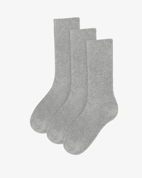 Heather Grey (3-Pack)