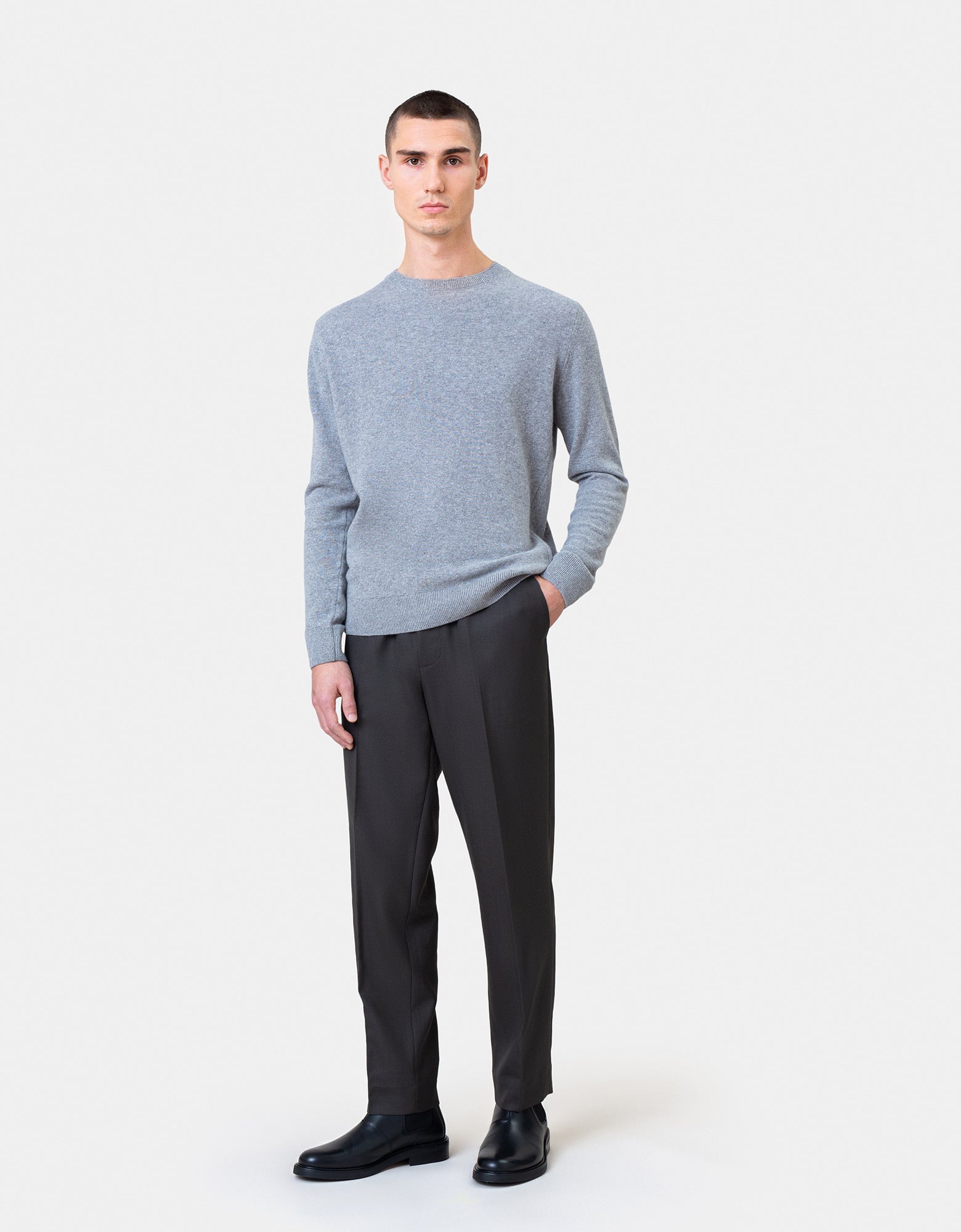 Colorful Standard Light Merino Wool Crew Merino Crewneck Light Ocean Green