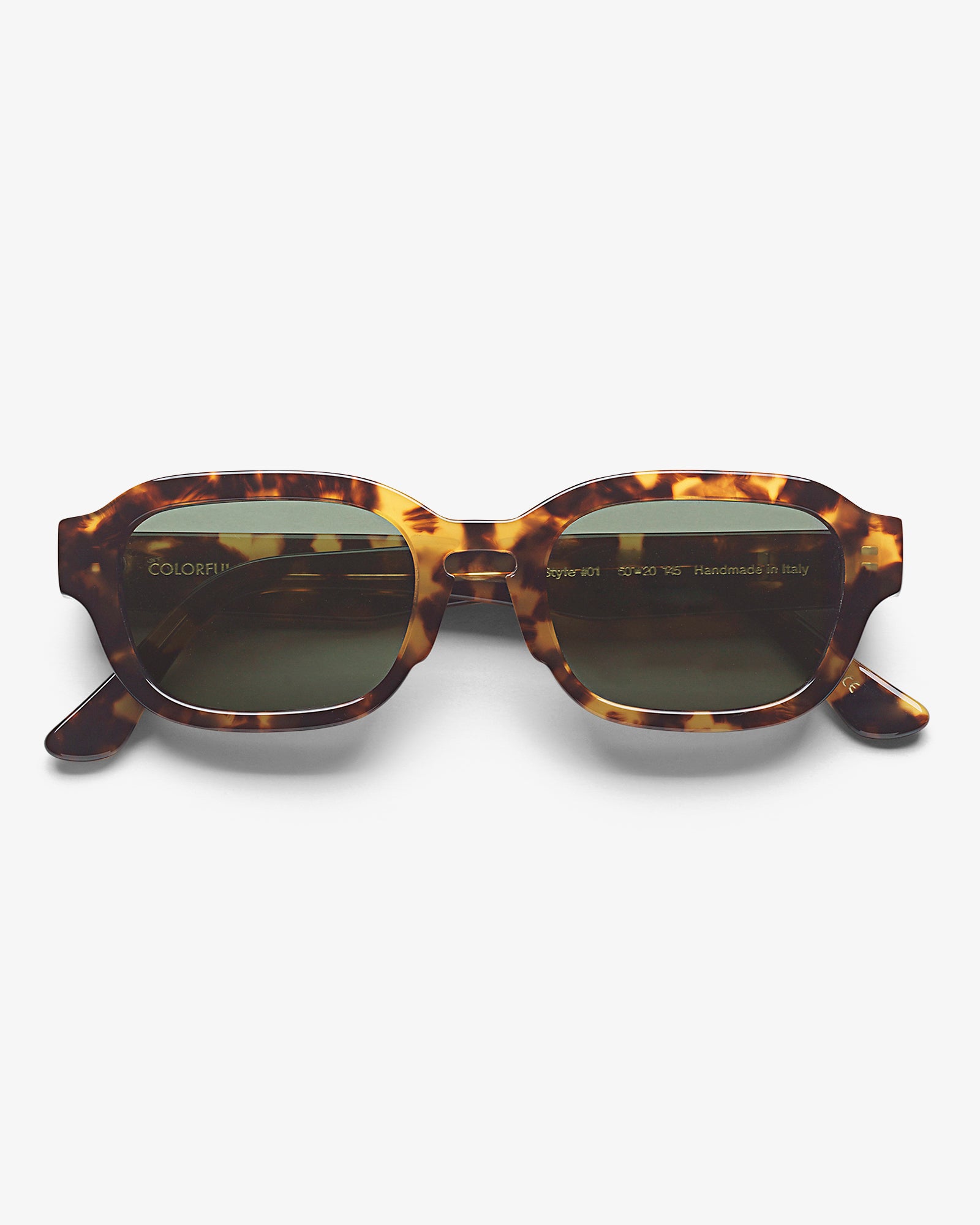 Sunglass 01 - Classic Havana - Green