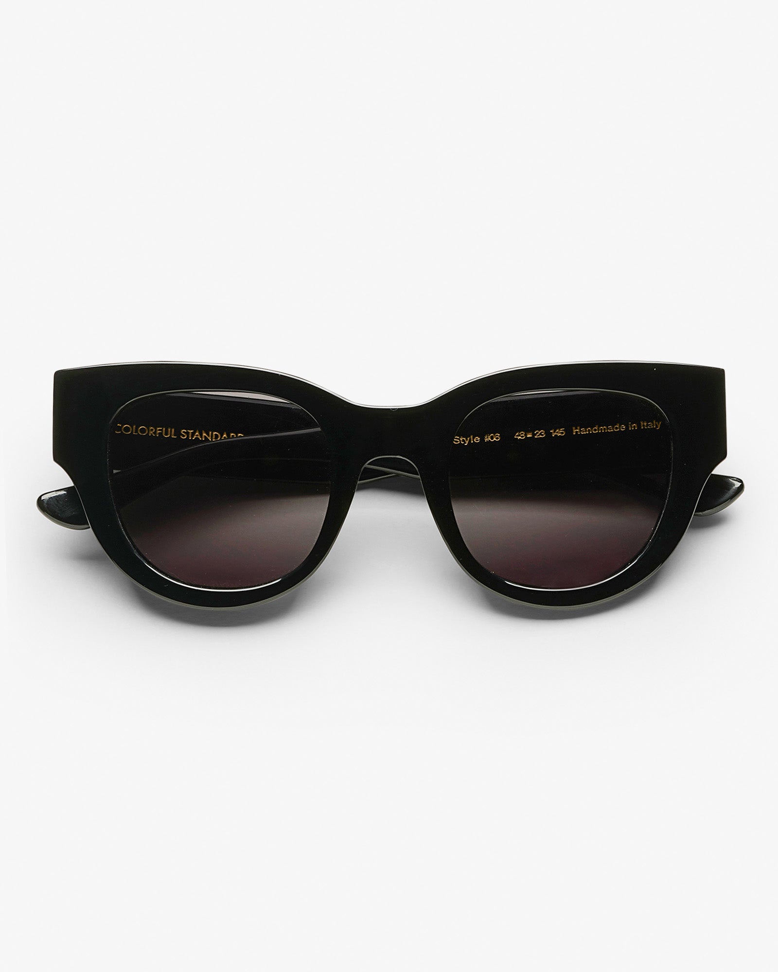 Sunglass 06 - Deep Black Solid - Black