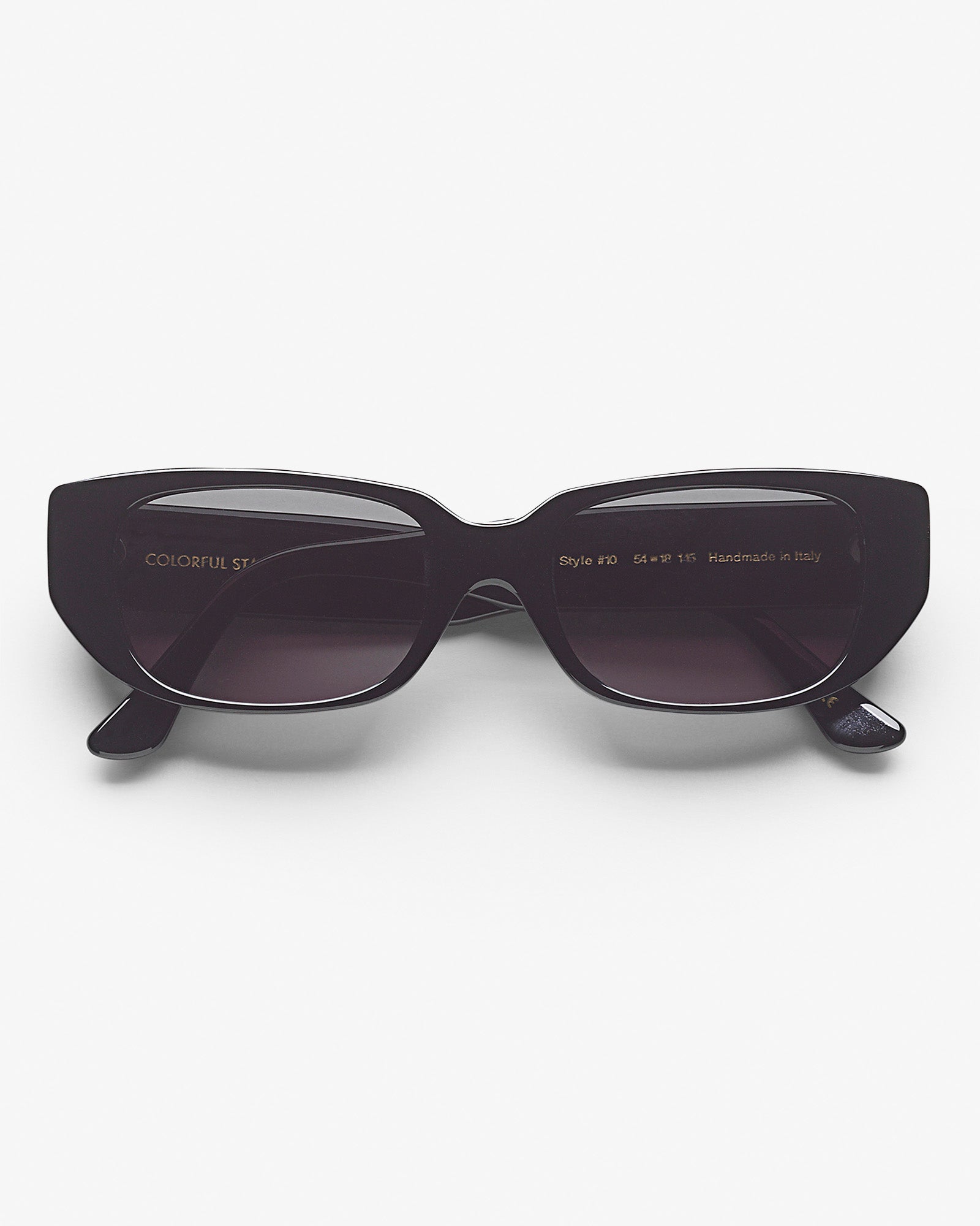 Sunglass 10 - Deep Black Solid - Black