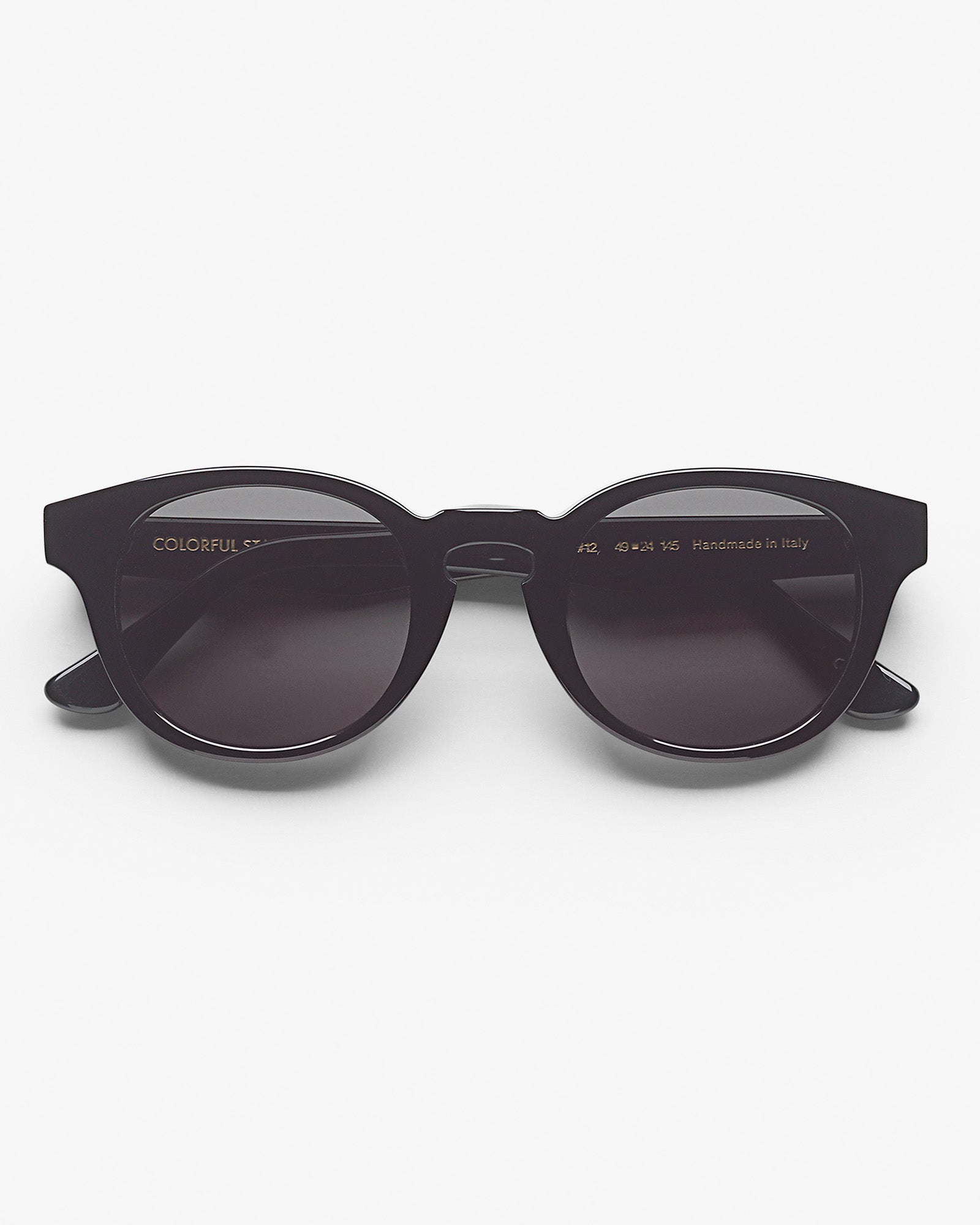 Sunglass 12 - Deep Black Solid - Black