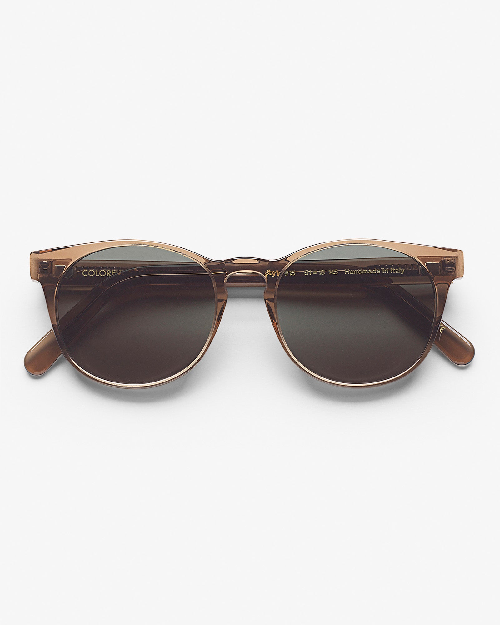 Sunglass 15 - Coffee Brown - Green