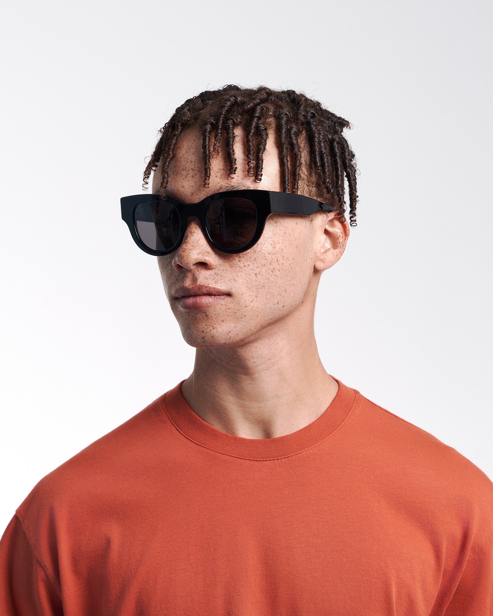 Sunglass 06 - Deep Black Solid - Black