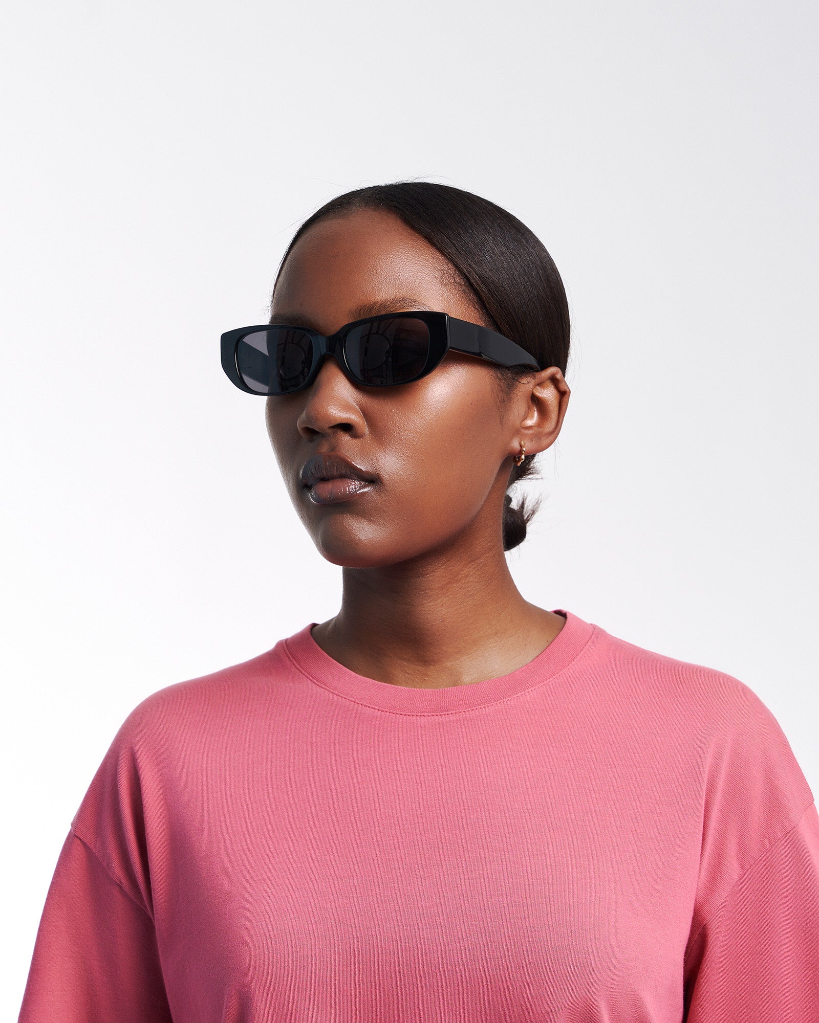 Sunglass 10 - Deep Black Solid - Black