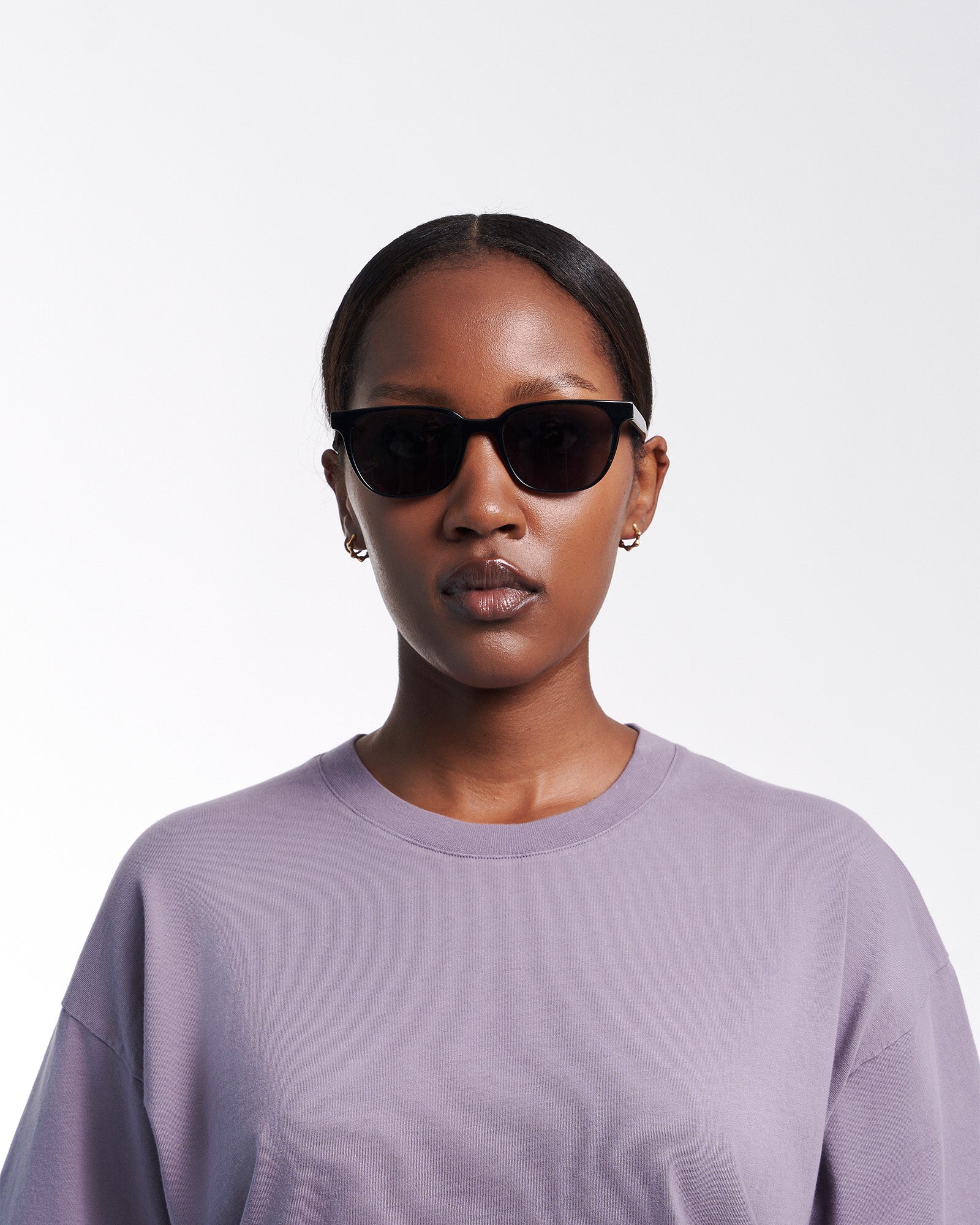 Sunglass 14 - Deep Black Solid - Black