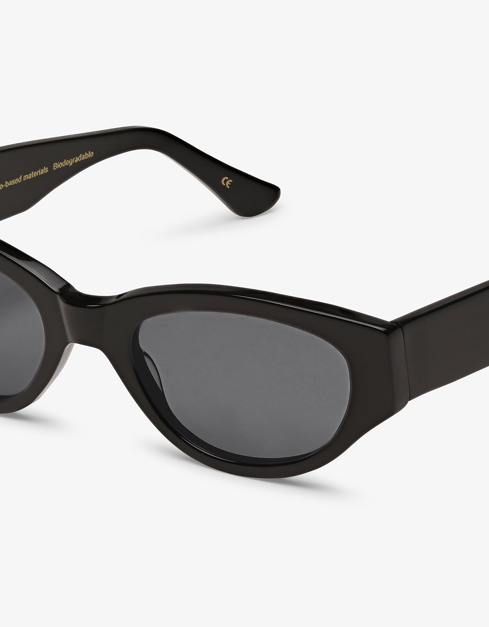 Sunglass 16 - Deep Black Solid - Black