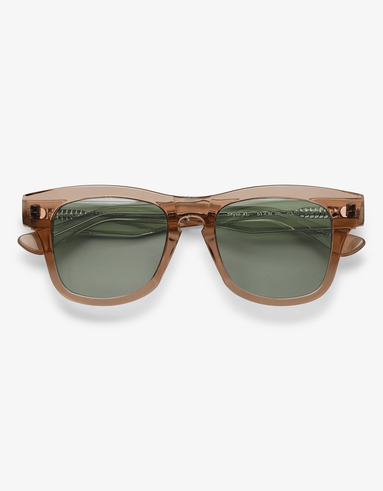 Sunglass 17 - Coffee Brown - Green