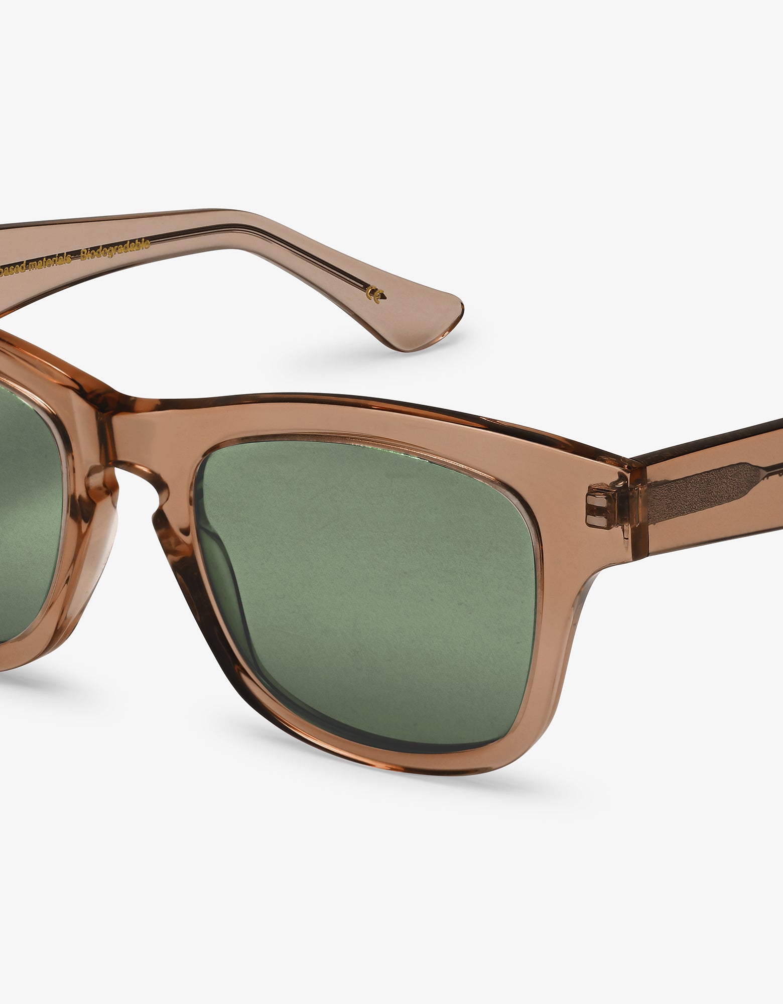 Sunglass 17 - Coffee Brown - Green