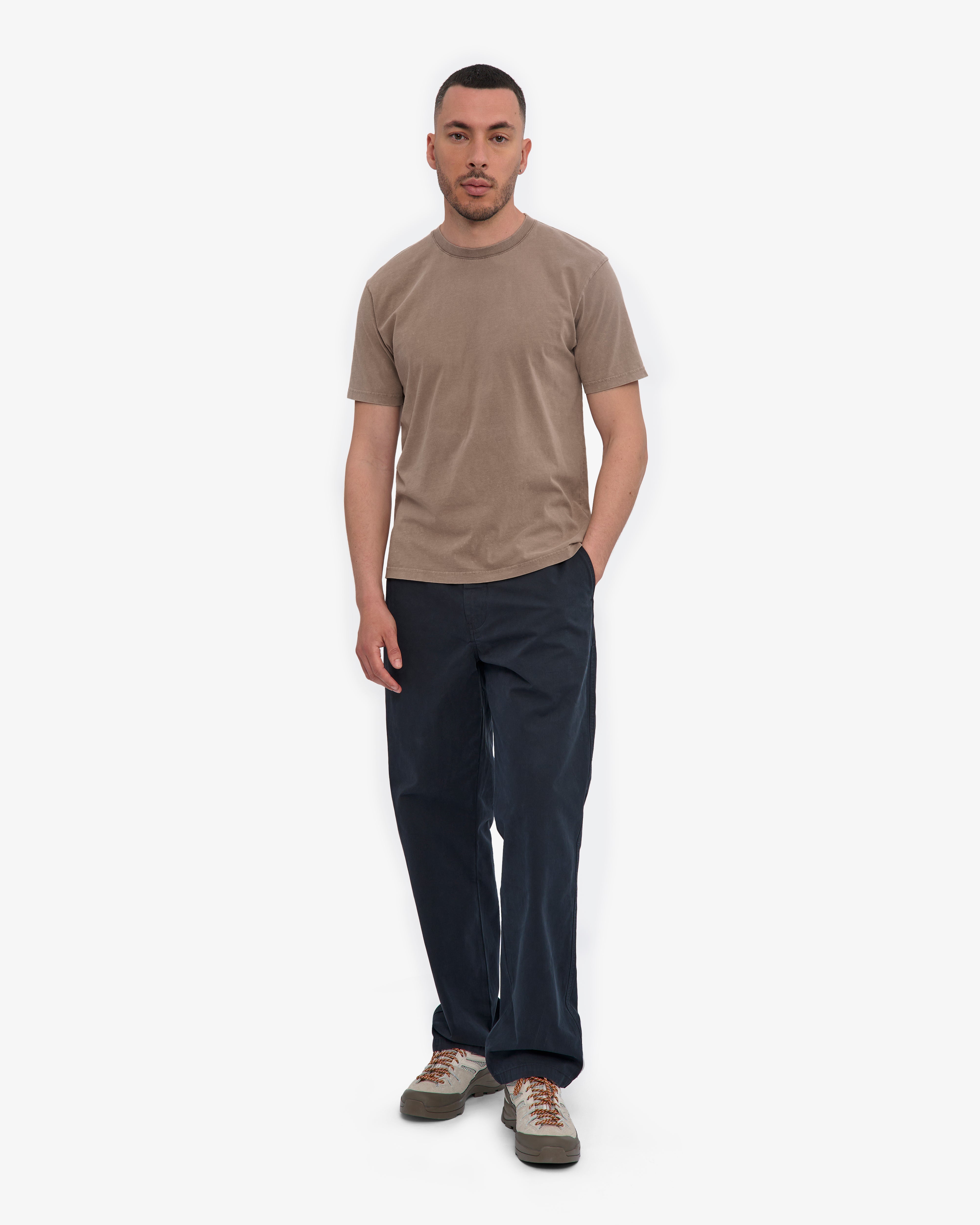 Classic Organic Tee - Faded Khaki