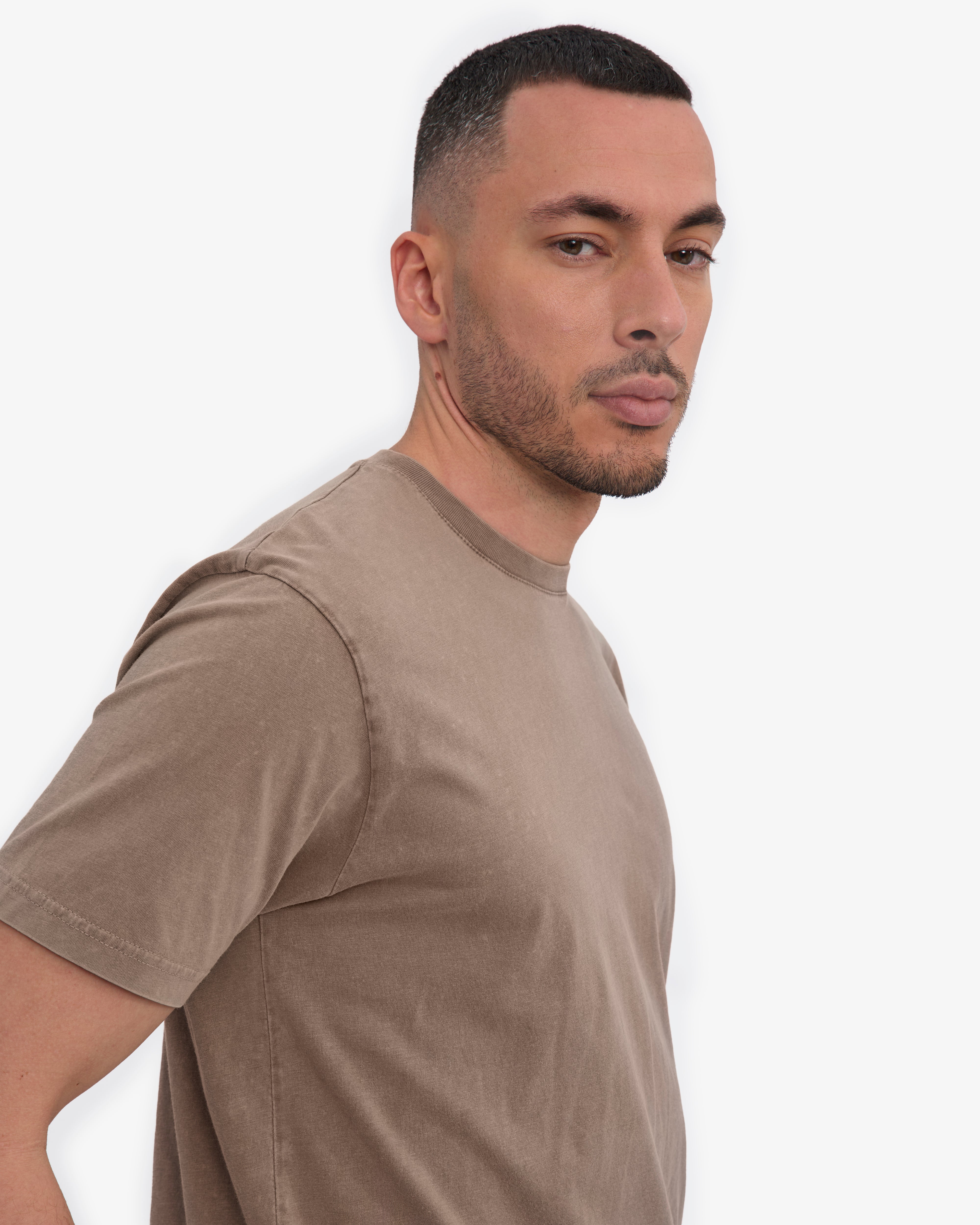 Classic Organic Tee - Faded Khaki