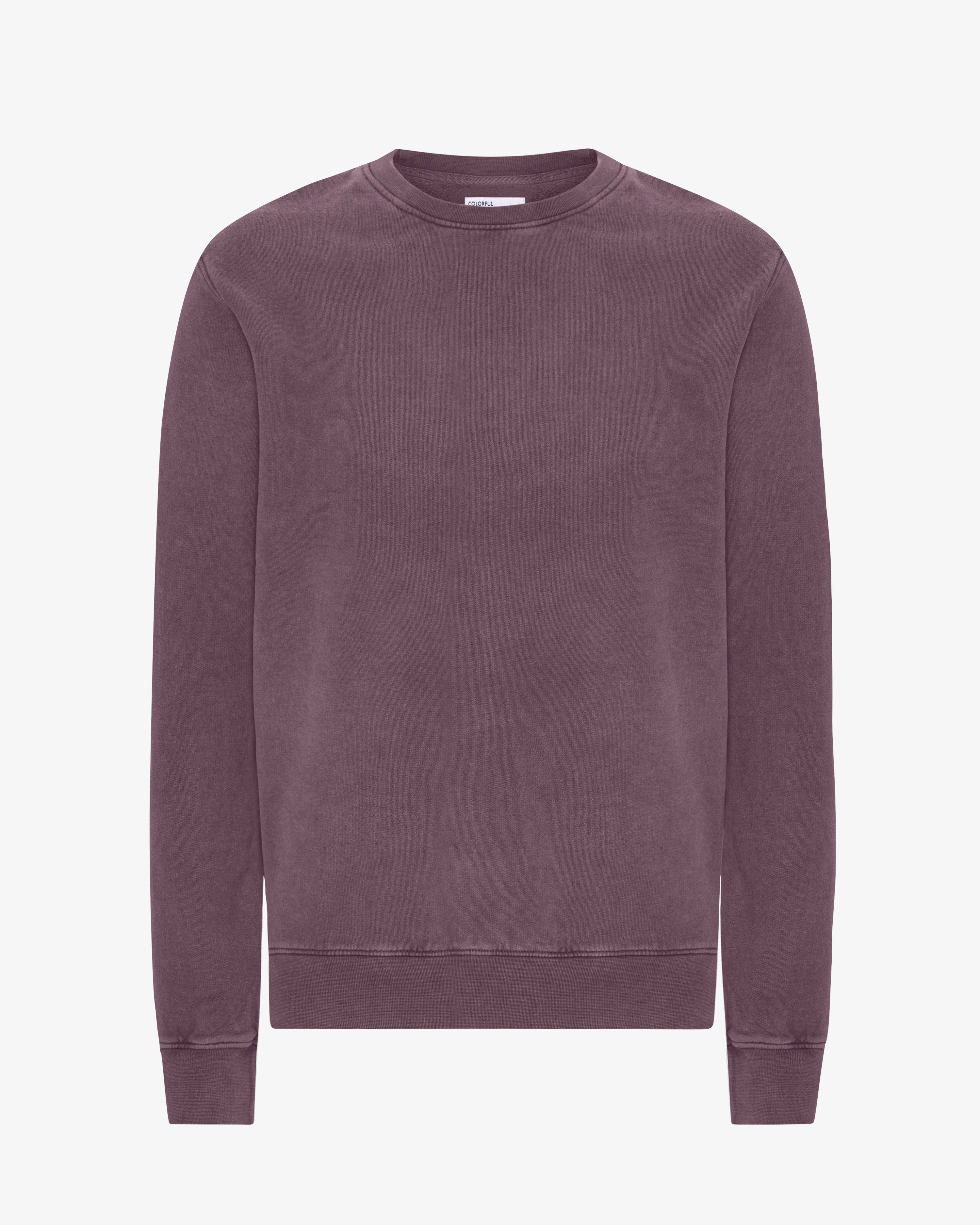 Classic Organic Crew - Faded Grape