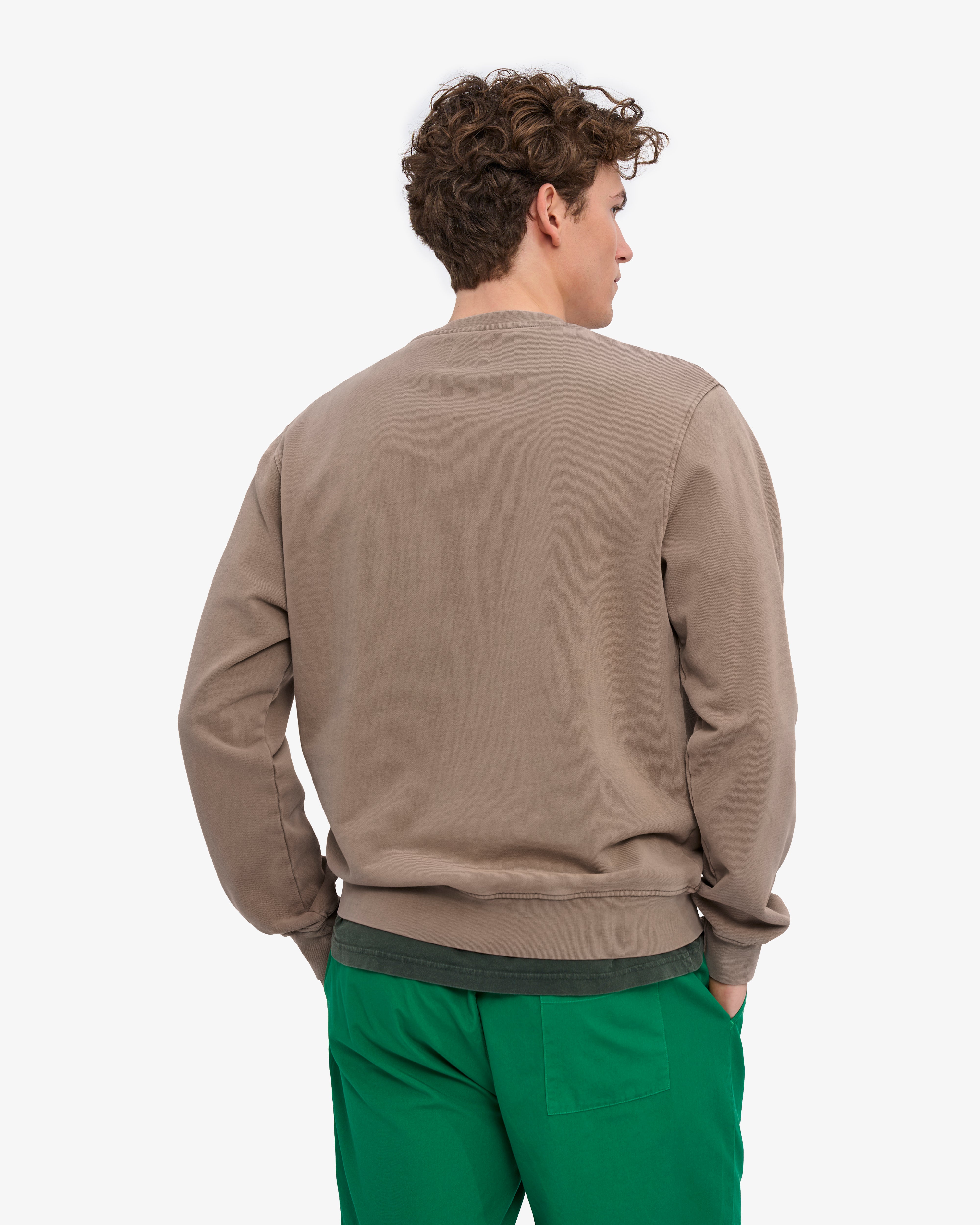 Classic Organic Crew - Faded Khaki