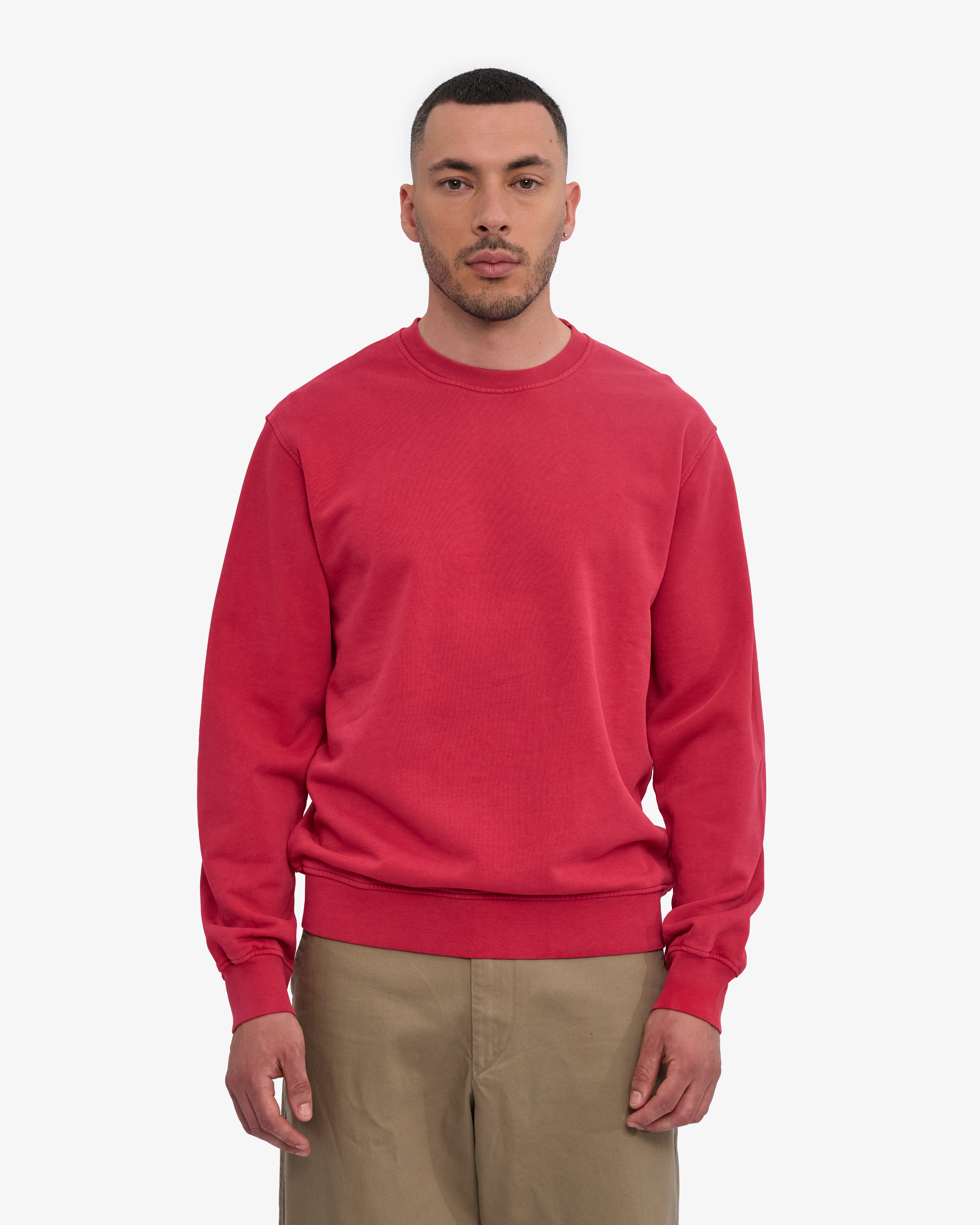 Classic Organic Crew - Faded Red