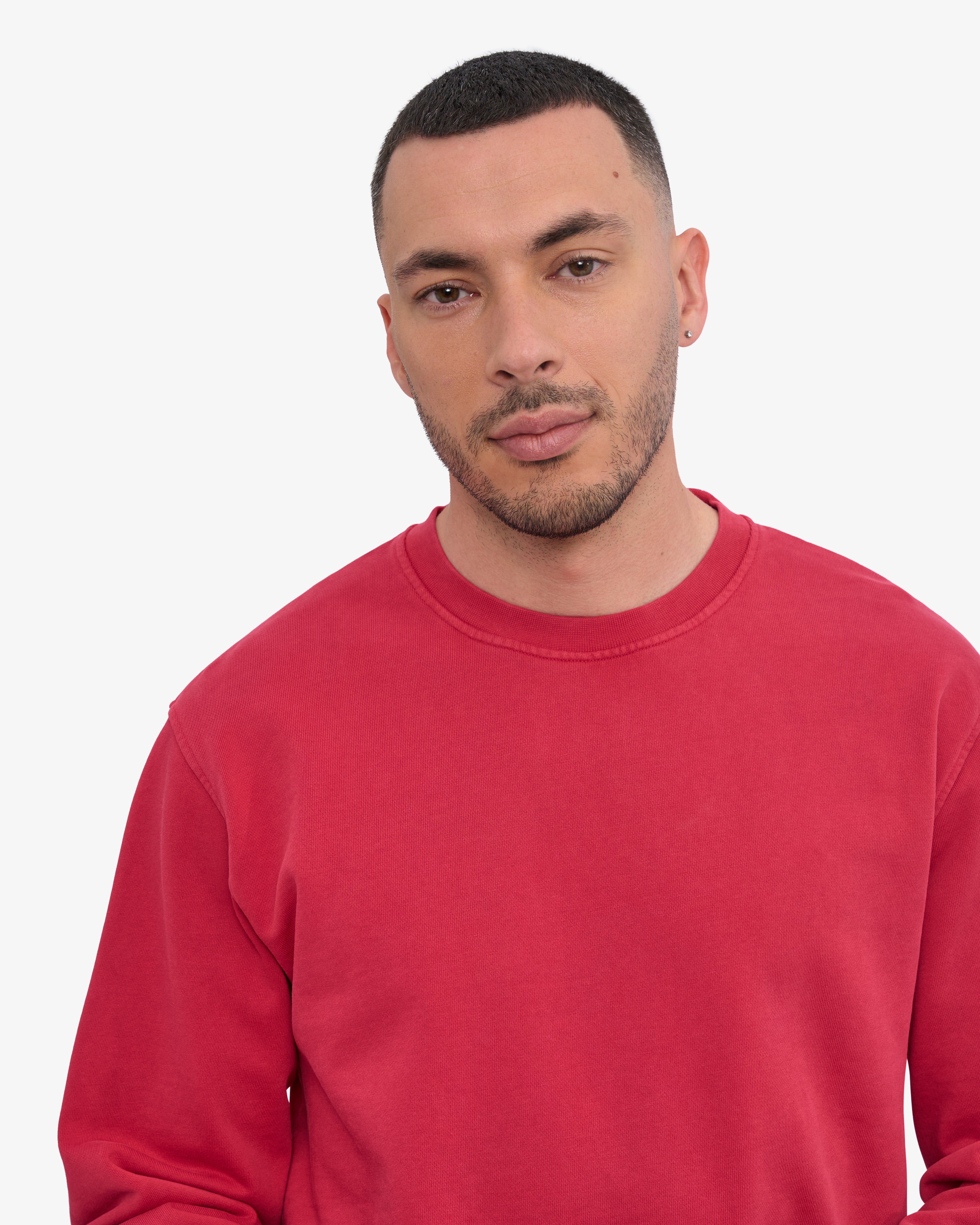 Classic Organic Crew - Faded Red