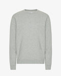 Classic Organic Crew - Heather Grey