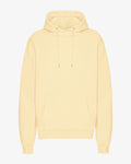 Sweat à capuche organique classique - Jaune doux