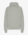 Sweat à capuche organique classique - Bleu acier