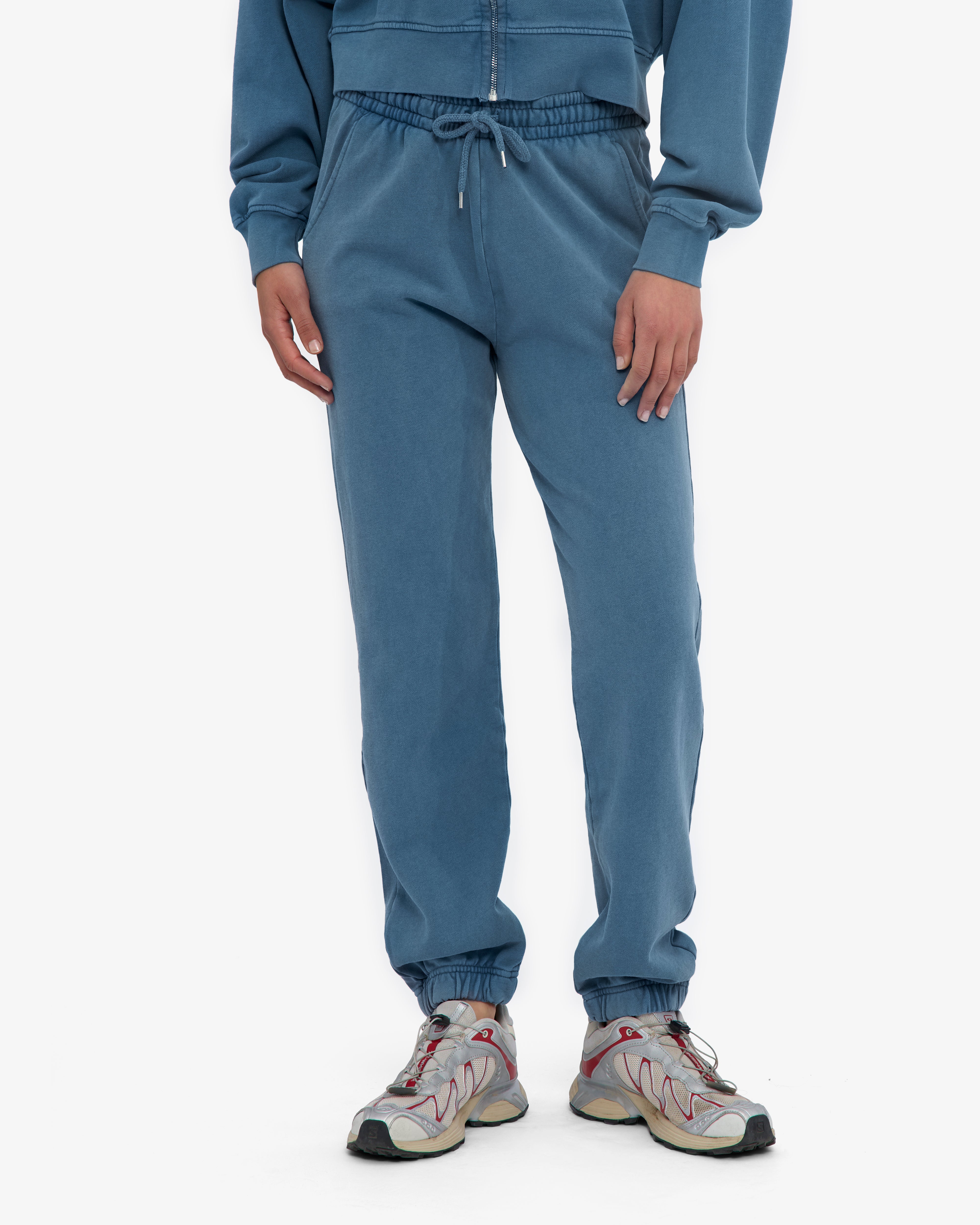 Organic Sweatpants - Faded Indigo