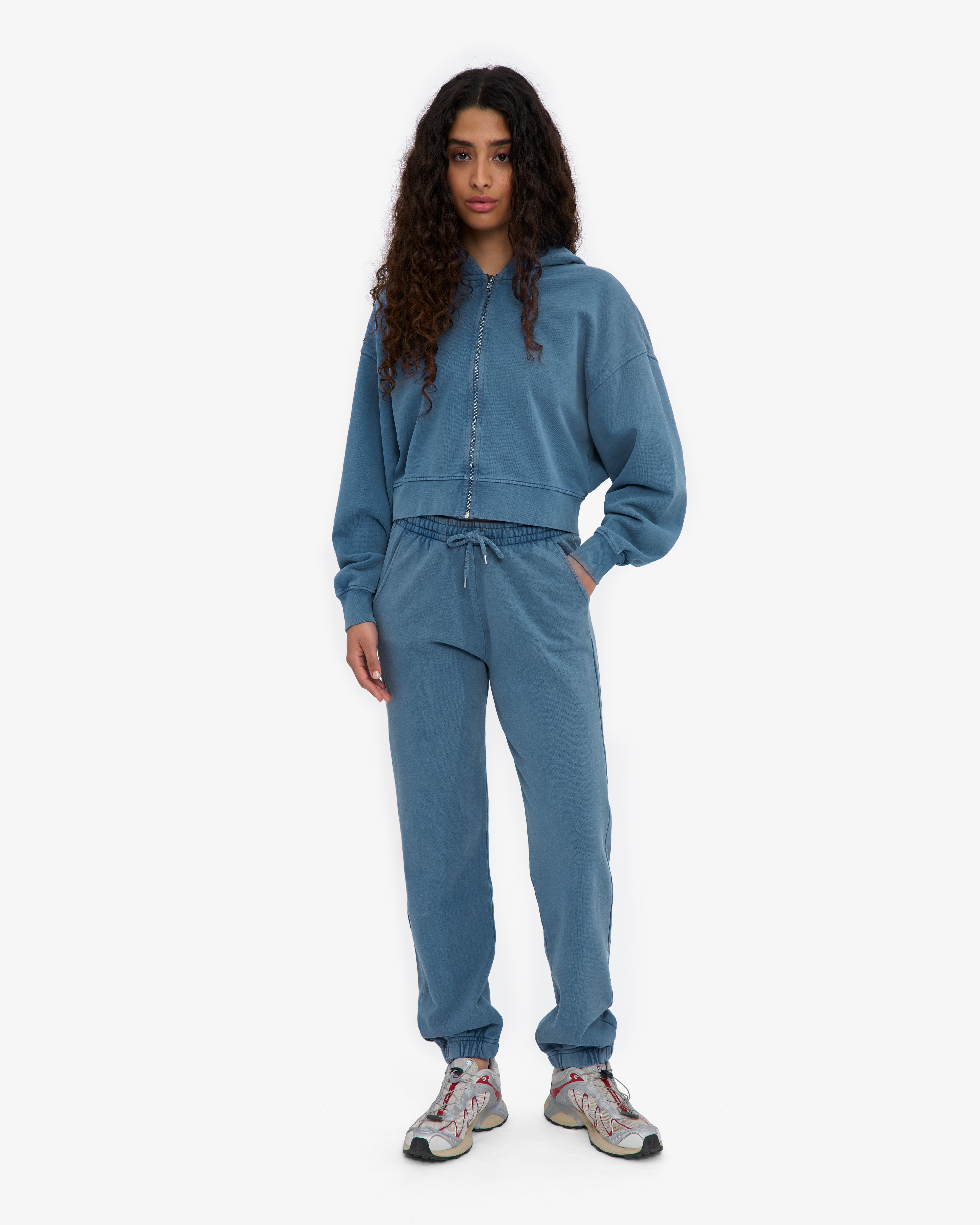 Organic Sweatpants - Faded Indigo