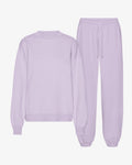 Organic Relaxed Sweatsuit - Soft Lavender