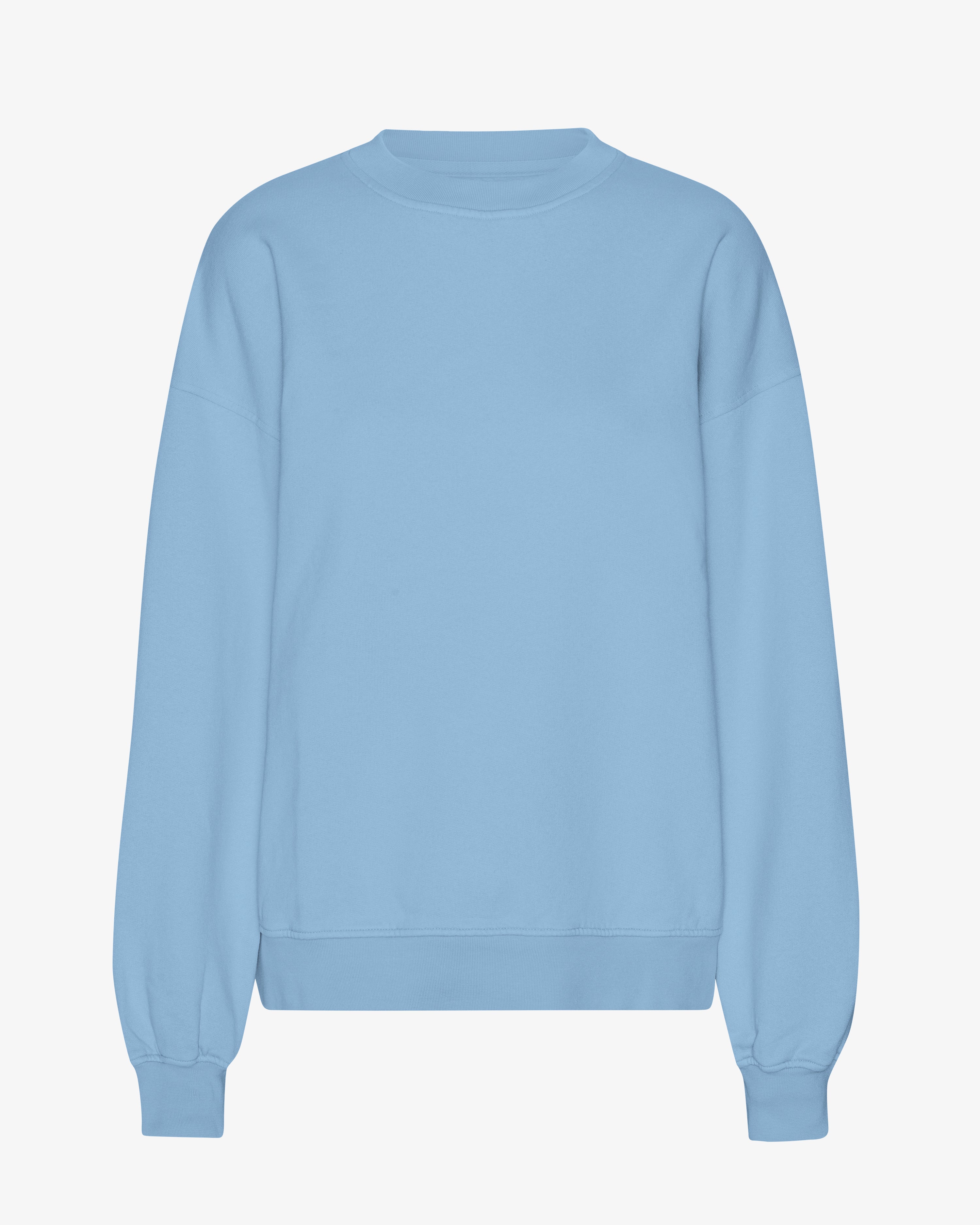Organic Oversized Crew - Seaside Blue