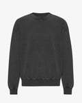 Organic Oversized Crew - Faded Black