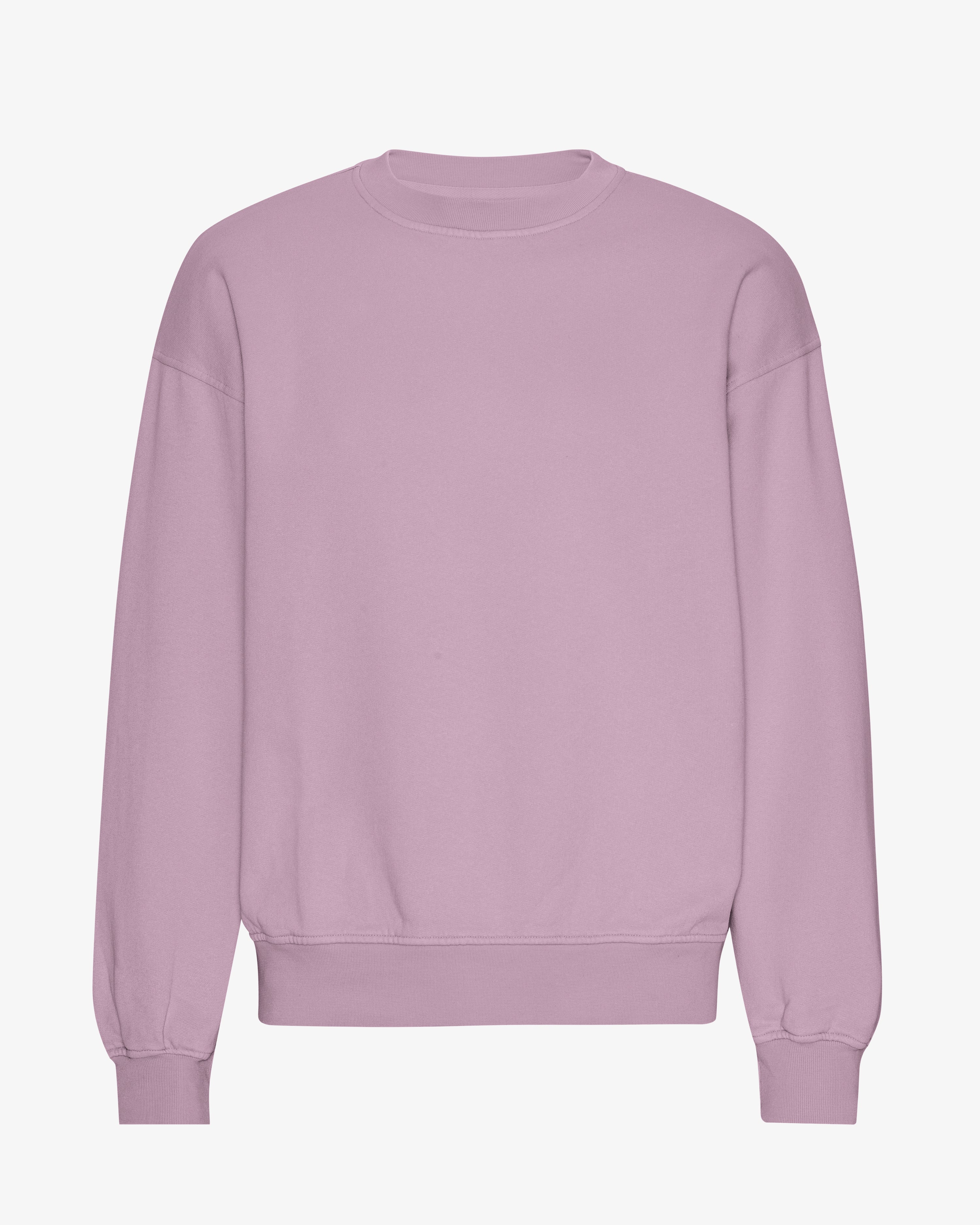 Organic Oversized Crew - Pearly Purple