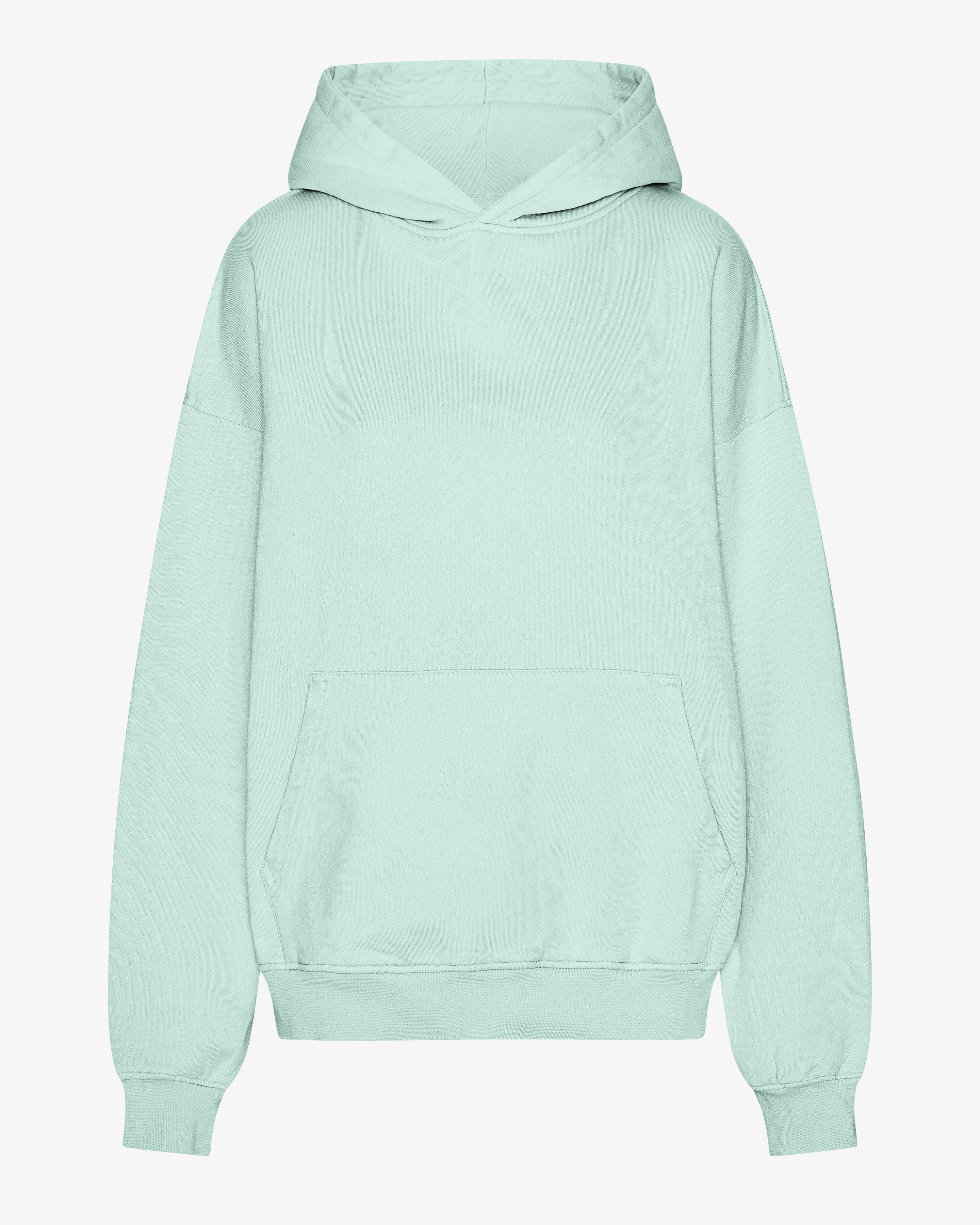 Organic Oversized Hood - Light Aqua