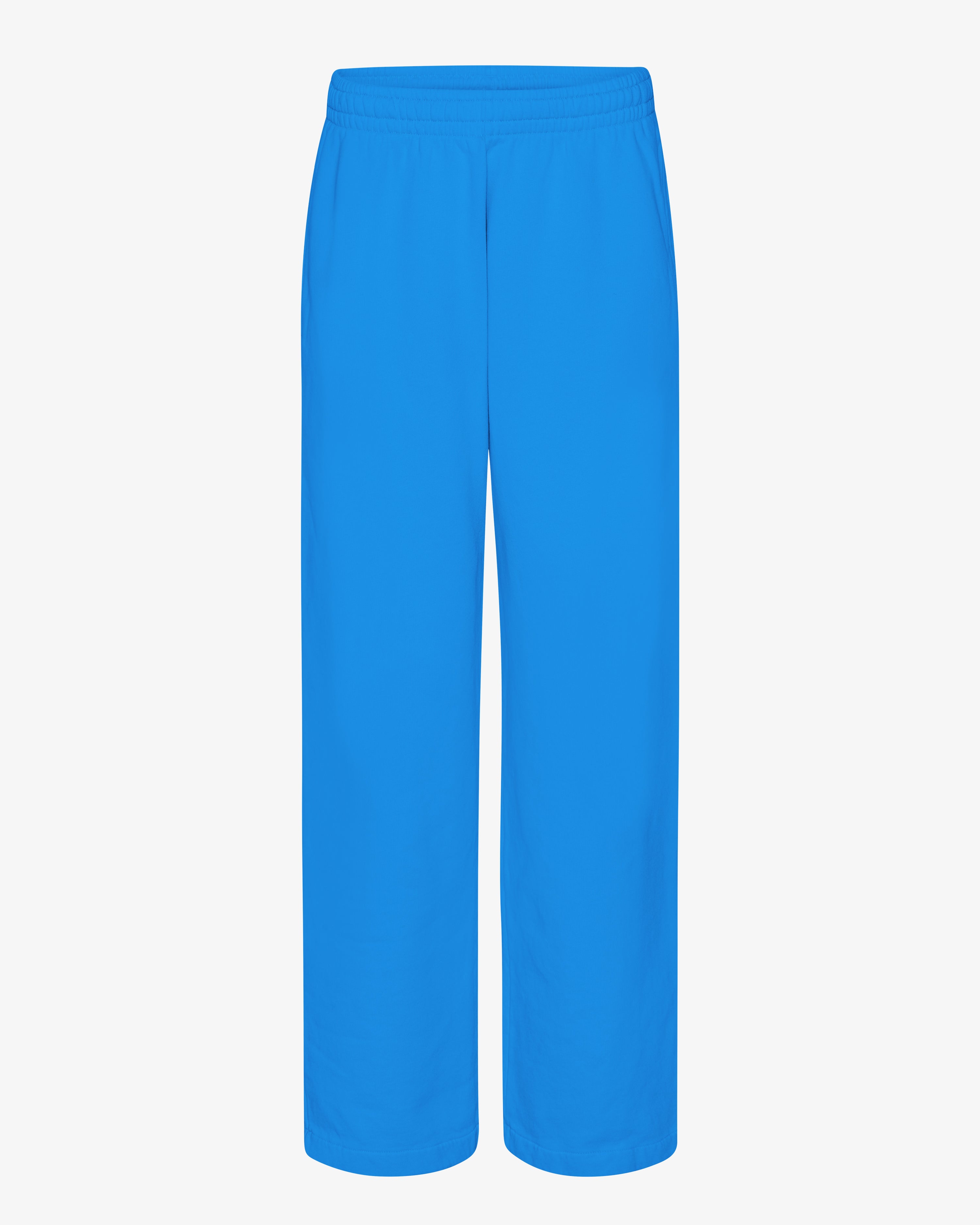 Organic Straight Leg Sweatpants - Pacific Blue