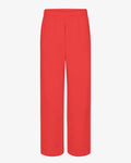Organic Straight Leg Sweatpants - Red Tangerine