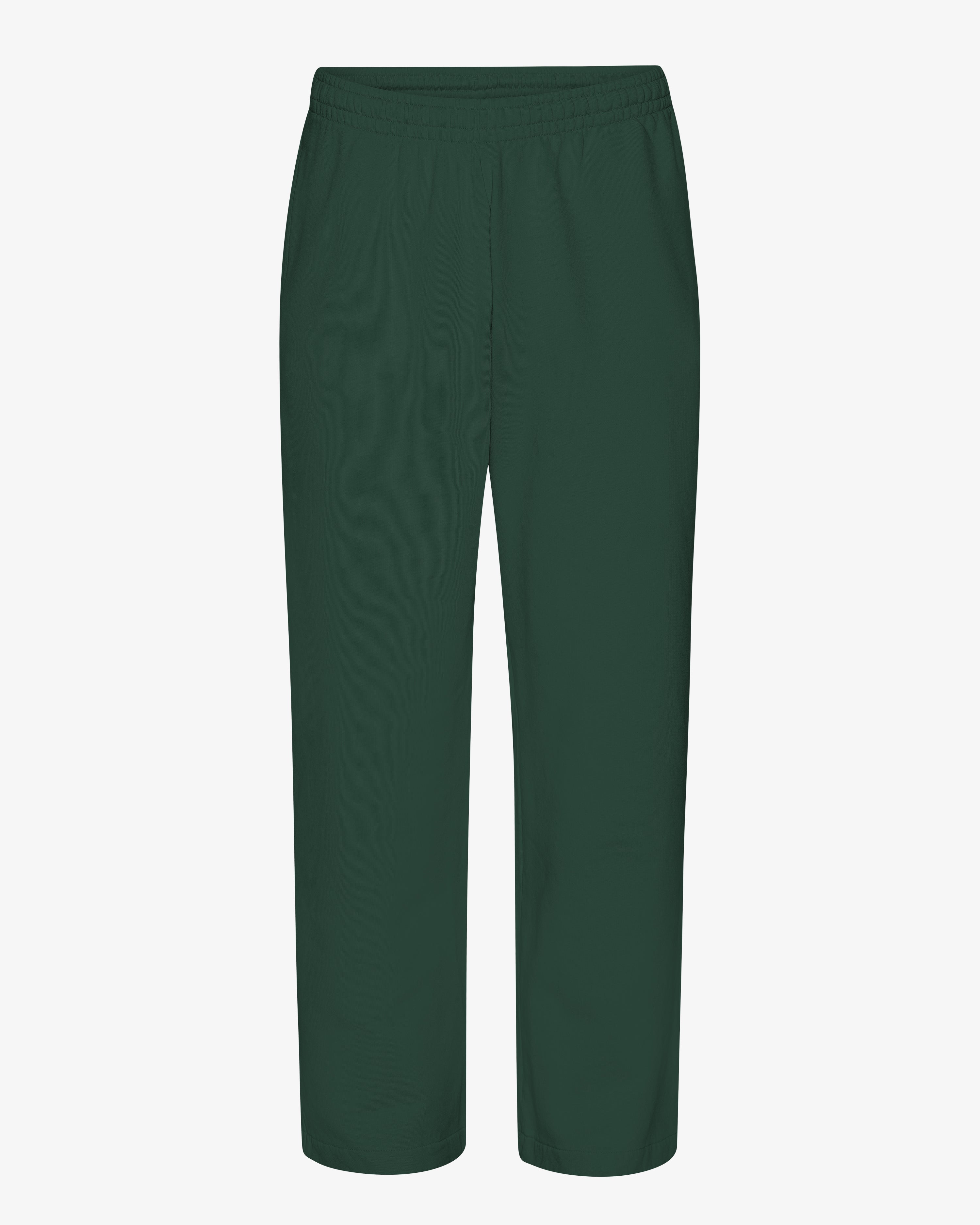 Organic Straight Leg Sweatpants - Emerald Green