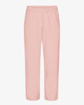 Organic Straight Leg Sweatpants - Faded Pink